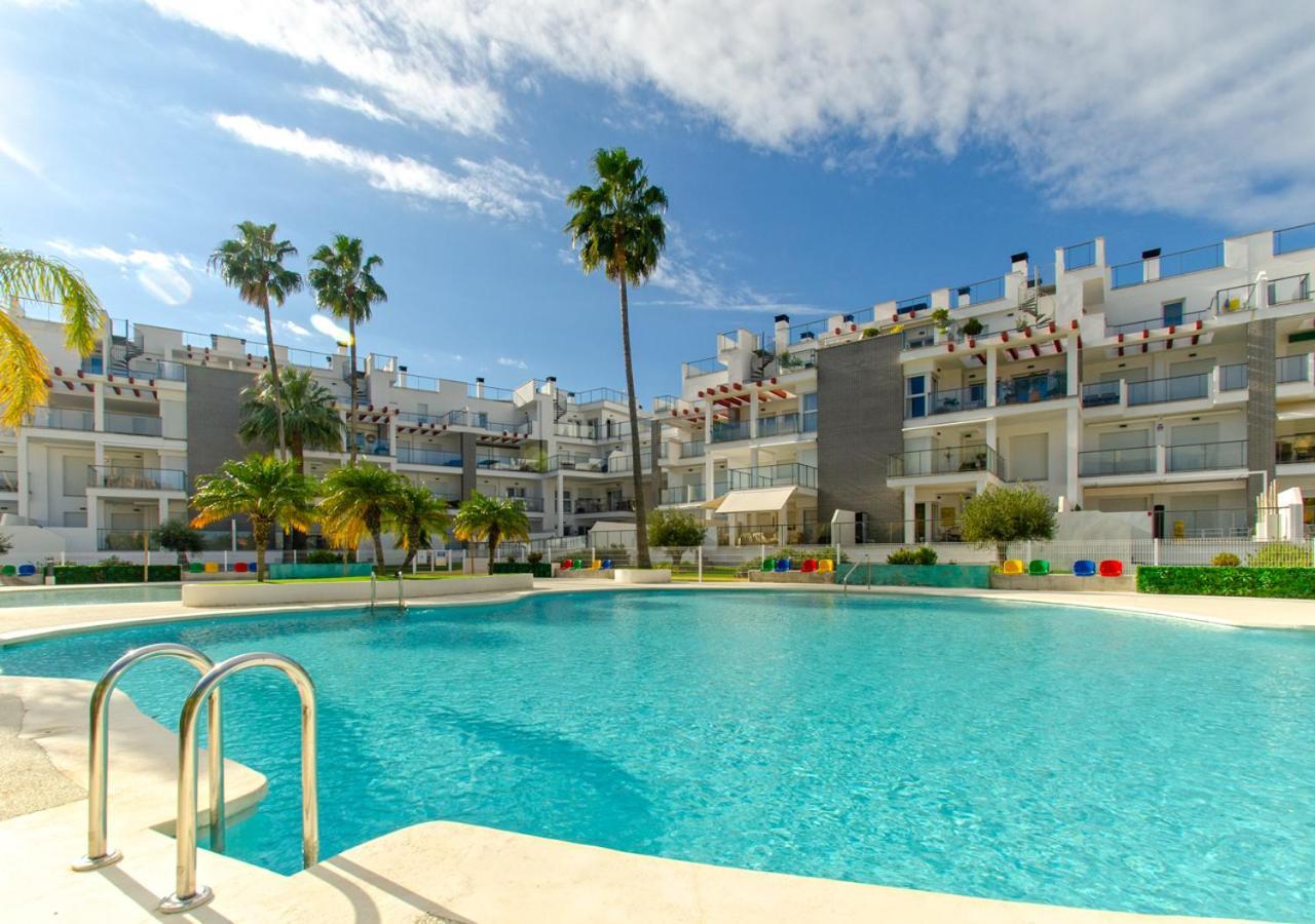 Apartamento Victoria Playa III Con Una Gran Terraza Dénia Extérieur photo
