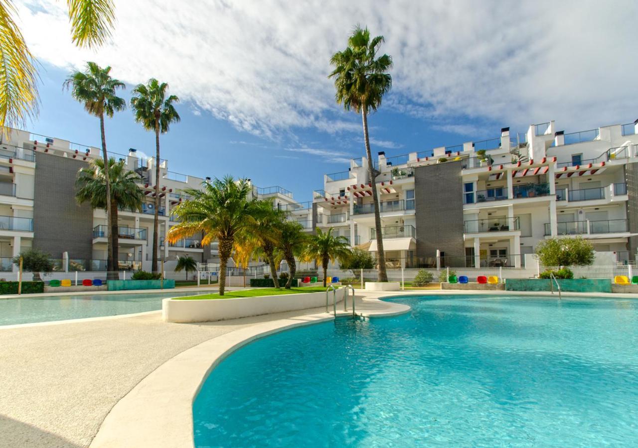 Apartamento Victoria Playa III Con Una Gran Terraza Dénia Extérieur photo