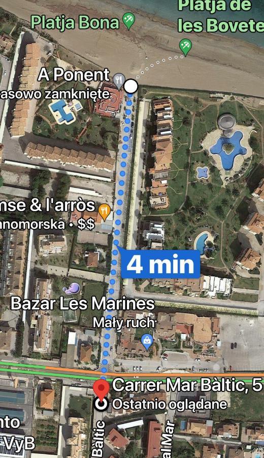 Apartamento Victoria Playa III Con Una Gran Terraza Dénia Extérieur photo